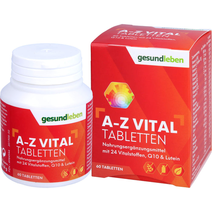 Gesundleben A-Z Vital Tabletten, 60 pcs. Tablets