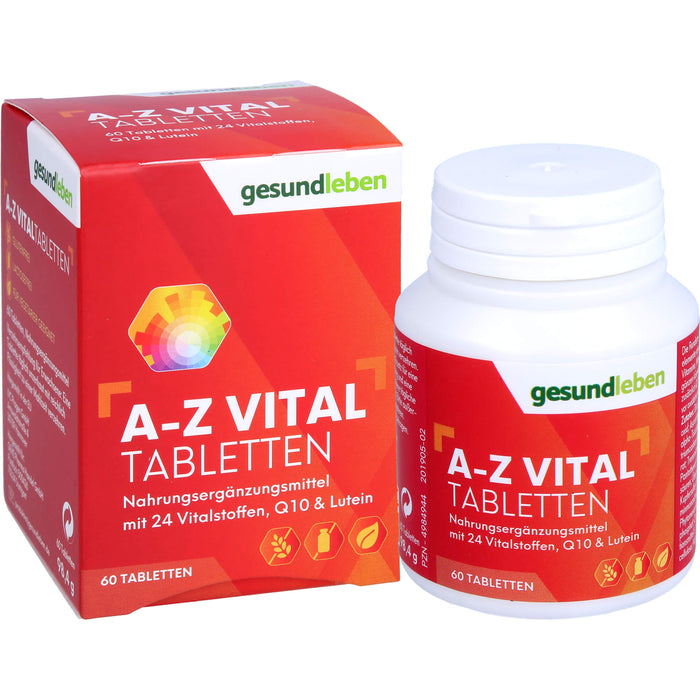 Gesundleben A-Z Vital Tabletten, 60 St. Tabletten