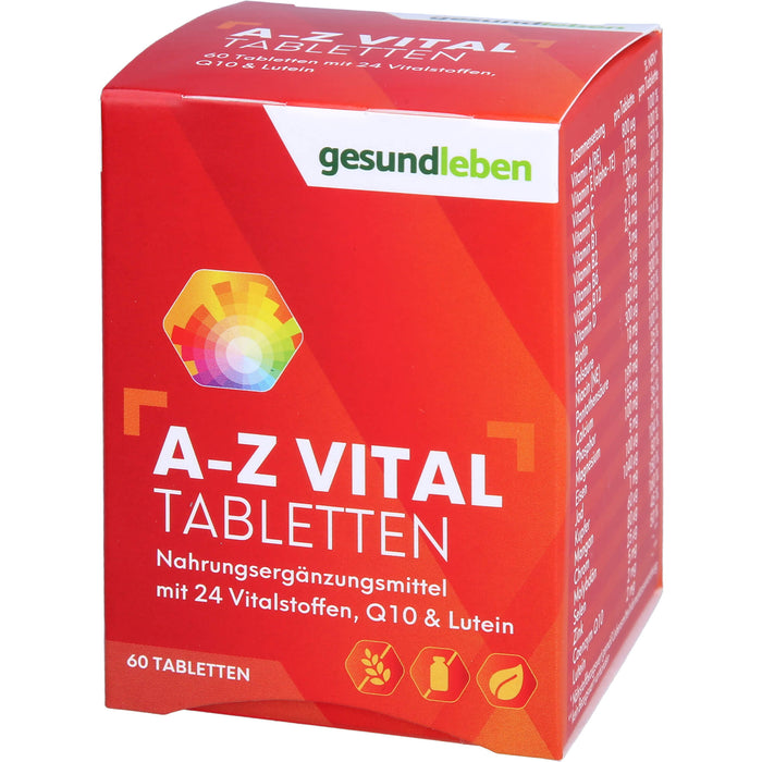 Gesundleben A-Z Vital Tabletten, 60 St. Tabletten