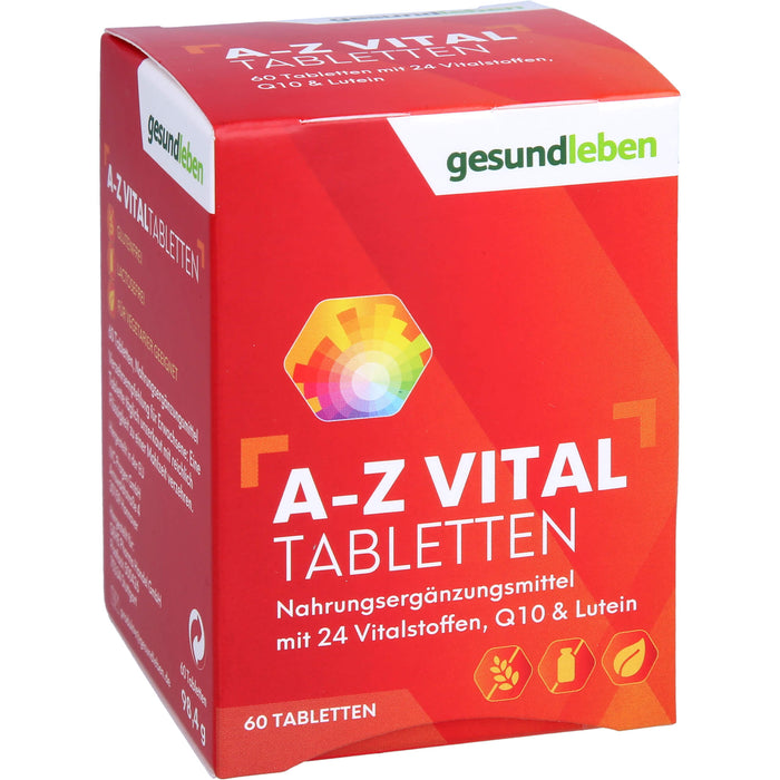 Gesundleben A-Z Vital Tabletten, 60 St. Tabletten