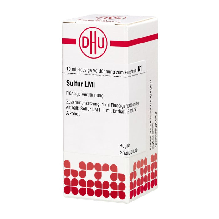 DHU Sulfur LM I Dilution, 10 ml Solution