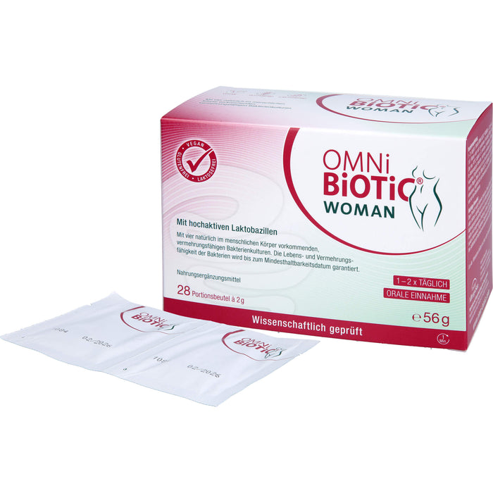 OMNi BiOTiC Woman Pulver, 28 pcs. Sachets