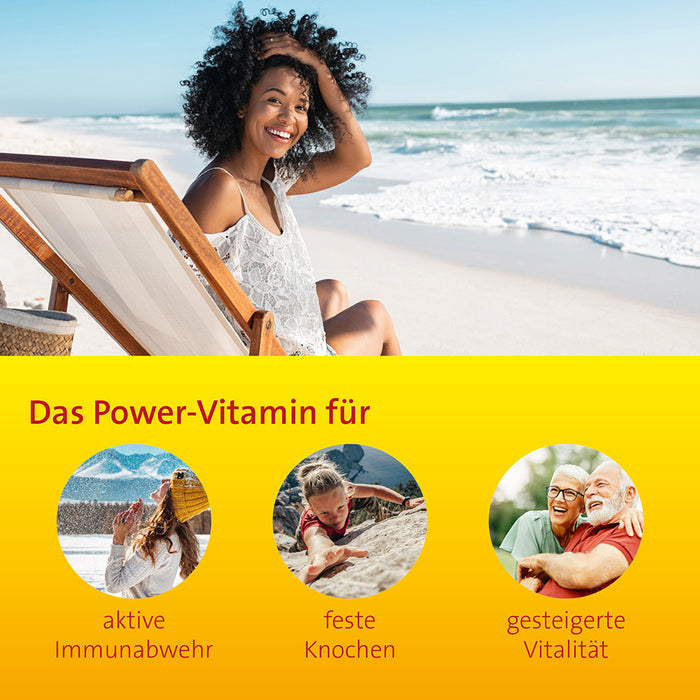 Vitamin D3 Hevert bei Mangel und erhöhtem Bedarf, 200 pc Tablettes