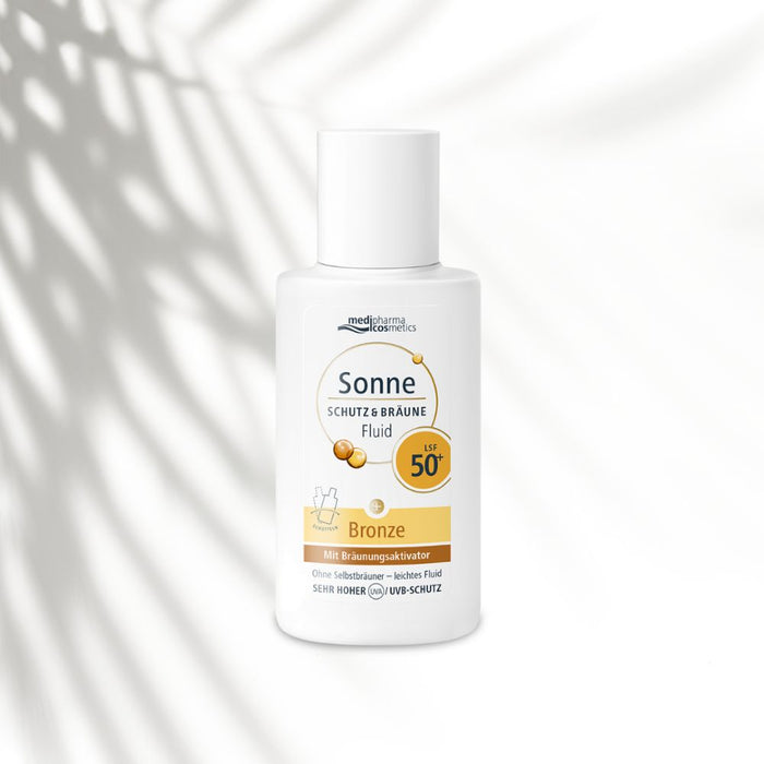 medipharma cosmetics Sonne Schutz & Bräune Fluid LSF 50+, 50 ml Crème