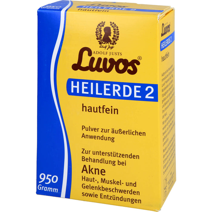 Luvos Heilerde 2 hautfein Pulver bei Akne, 950 g Powder