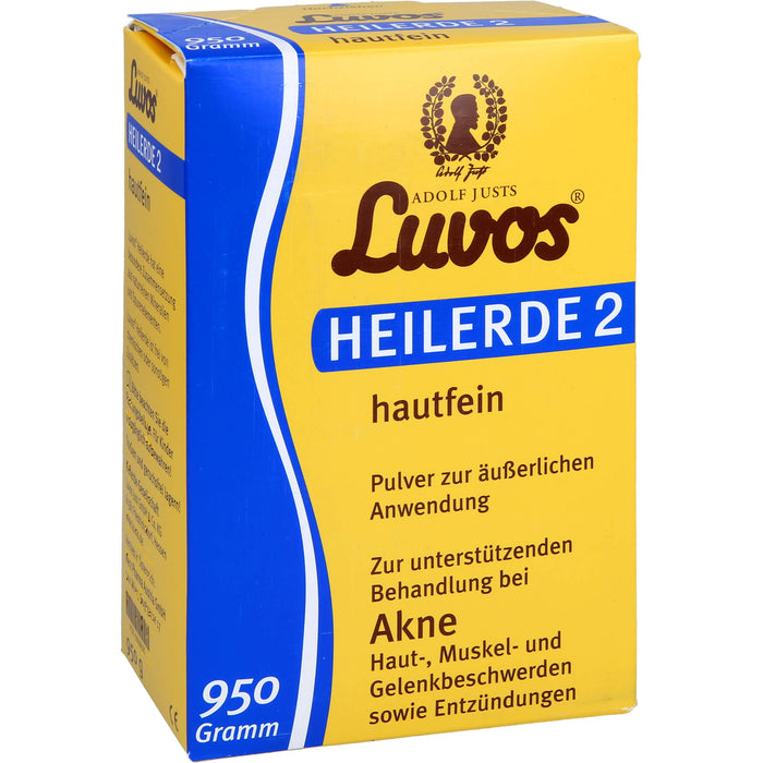 Luvos Heilerde 2 hautfein Pulver bei Akne, 950 g Powder