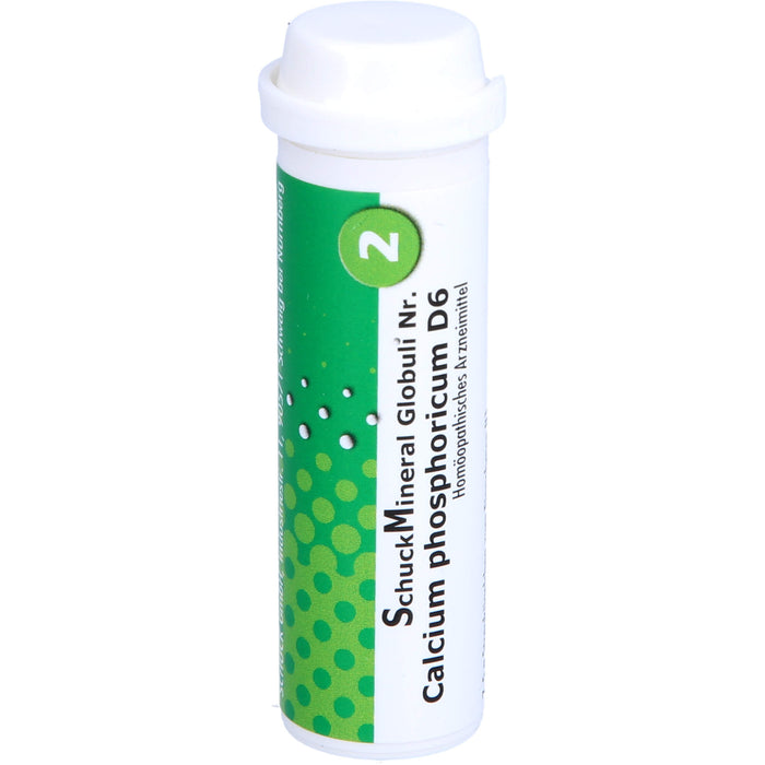 Schuckmineral Globuli 2 Calcium phosphoricum D6, 7.5 g Globules