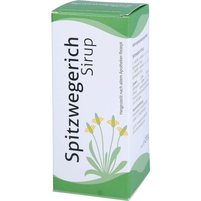 Bios Spitzwegerich Sirup zur Linderung von Reizhusten, 200 ml Solution