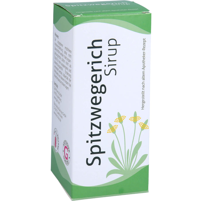 Bios Spitzwegerich Sirup zur Linderung von Reizhusten, 200 ml Lösung