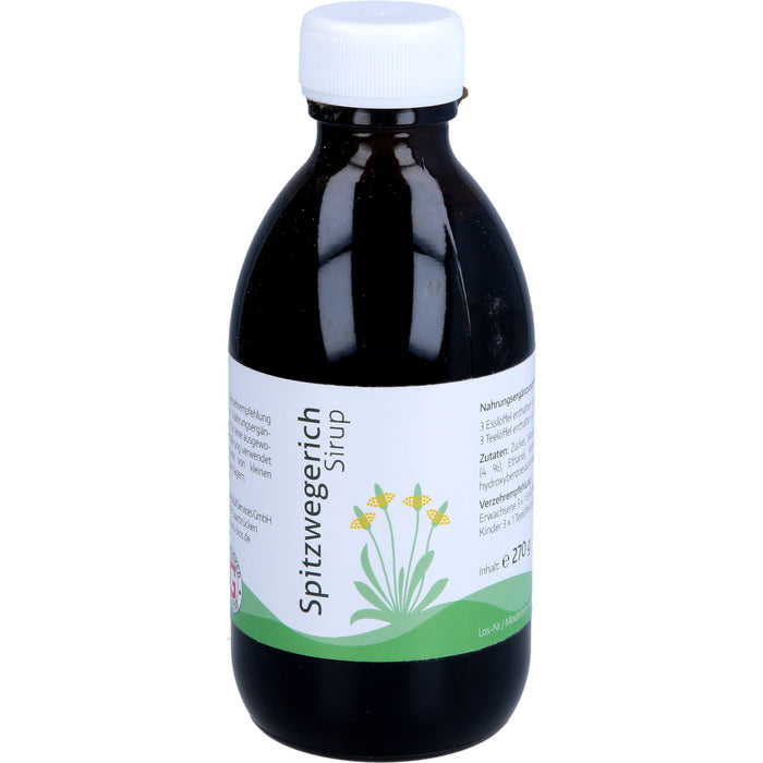 Bios Spitzwegerich Sirup zur Linderung von Reizhusten, 200 ml Solution