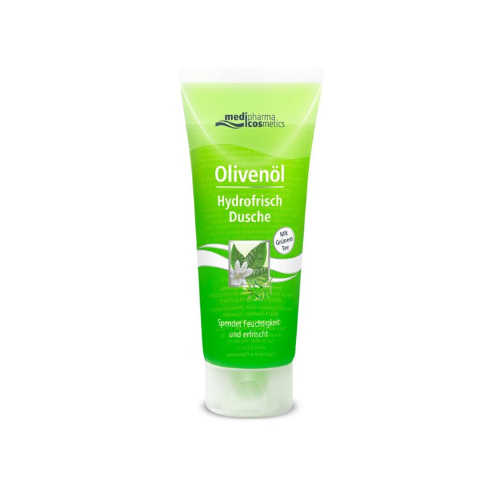 Medipharma Cosmetics Olivenöl Hydrofrisch Dusche grüner Tee, 200 ml Gel