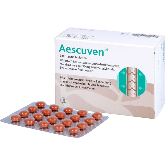 Aescuven 12,5 mg überzogene Tablette, 100 pcs. Tablets