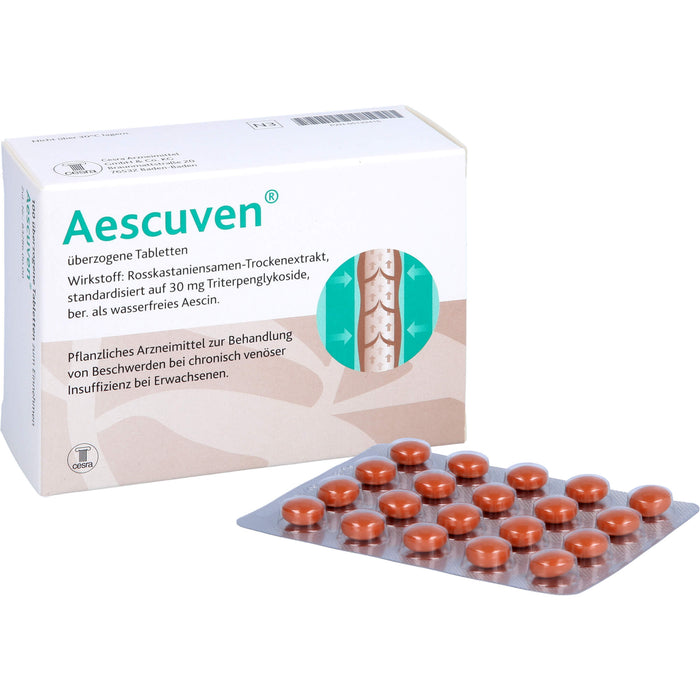 Aescuven 12,5 mg überzogene Tablette, 100 pcs. Tablets