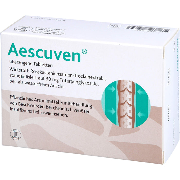 Aescuven 12,5 mg überzogene Tablette, 100 pcs. Tablets