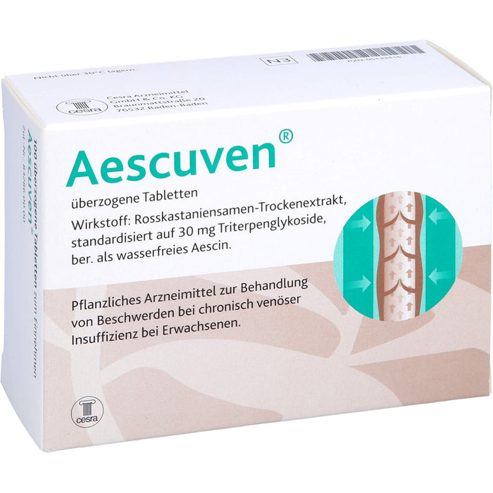 Aescuven 12,5 mg überzogene Tablette, 100 pcs. Tablets