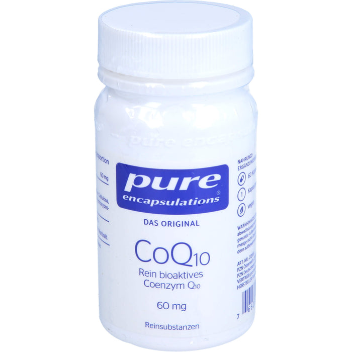 Pure Encapsulations CoQ10 60 mg Kapseln, 60 St. Kapseln