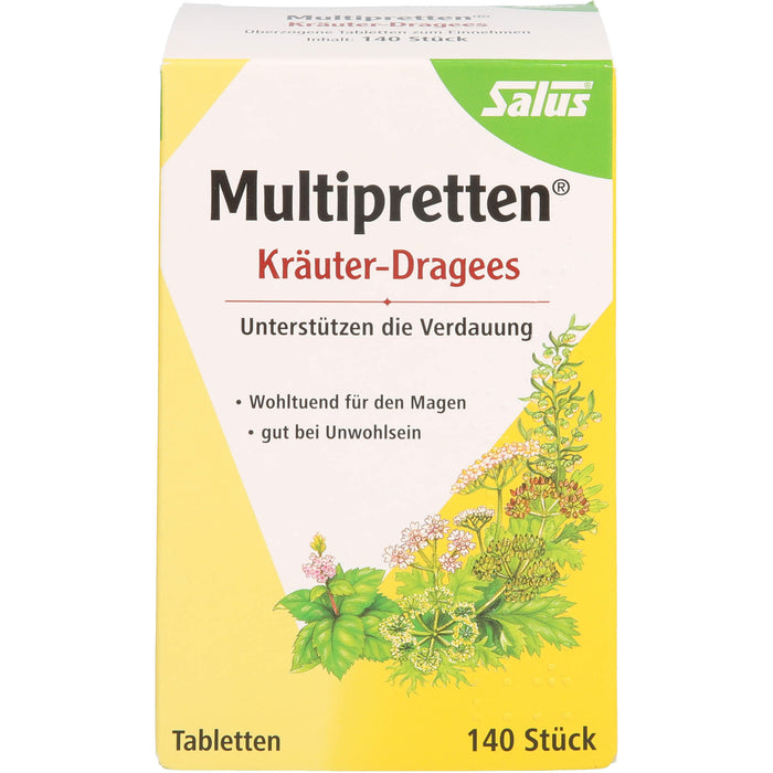 Multipretten Kräuter-Dragees Salus, 140 St UTA