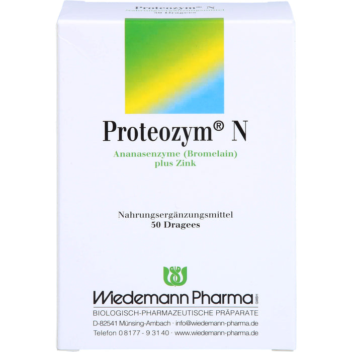 Proteozym N Dragees, 50 St DRA