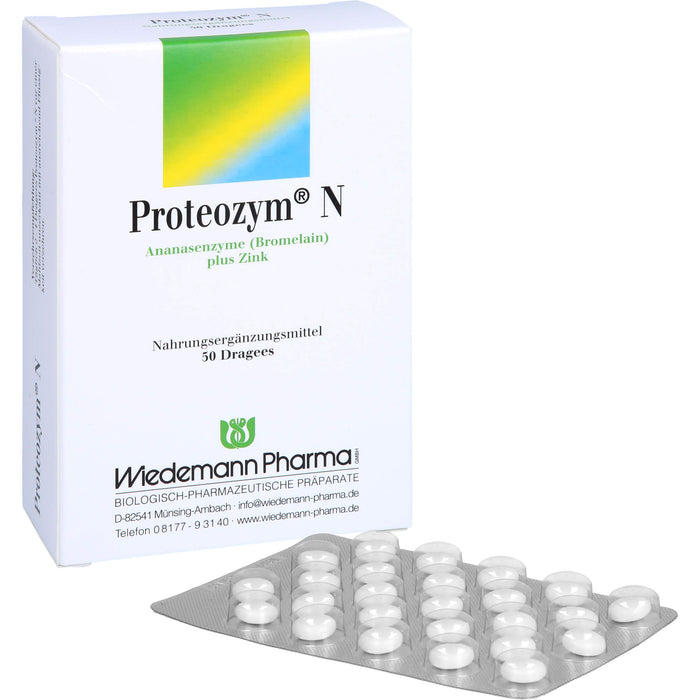 Proteozym N Dragees, 50 St DRA