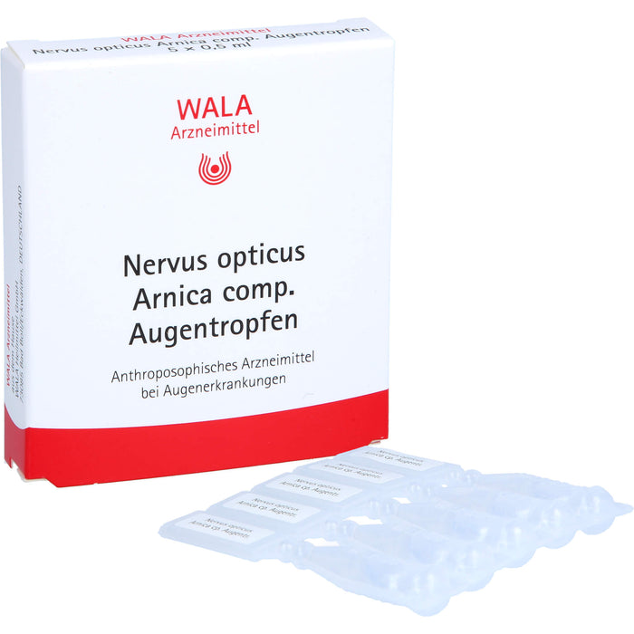 WALA Nervus opticus Arnica comp. Augentropfen, 5 pc Solution