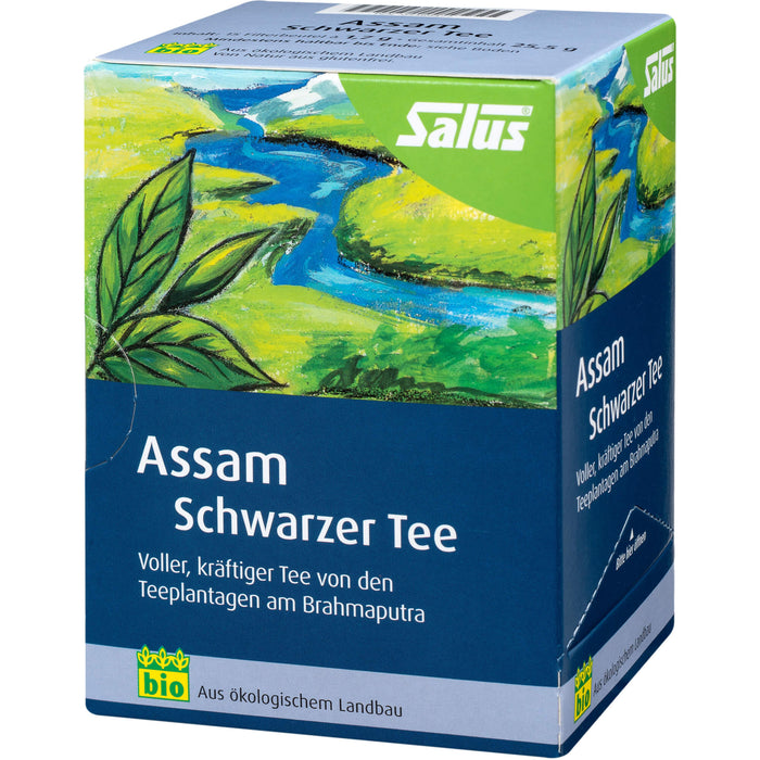Salus schwarzer Tee Assam bio, 15 St. Filterbeutel