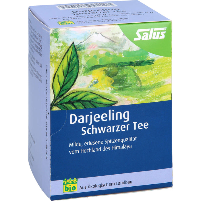 Darjeeling Schwarzer Tee bio Salus, 15 pcs. Filter bag