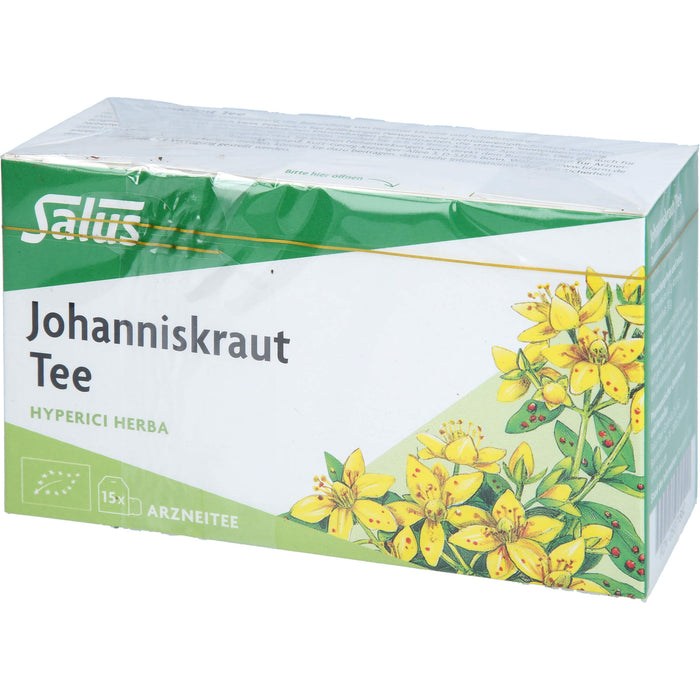 Salus Johanniskraut Tee bio bei nervöser Unruhe und Schlafstörungen, 15 St. Filterbeutel