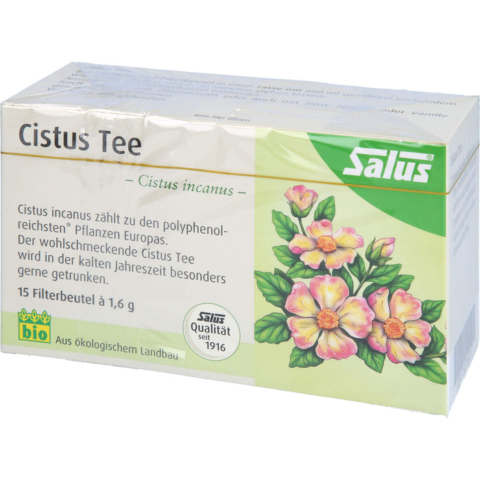 Salus Cistus Kräutertee bio, 15 St. Filterbeutel