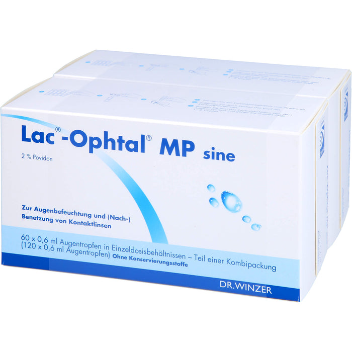 Lac-Ophtal MP sine Lösung, 120 pc Pipettes à dose unique