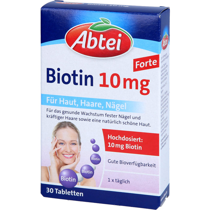 Abtei Biotin 10mg, 30 pcs. Tablets