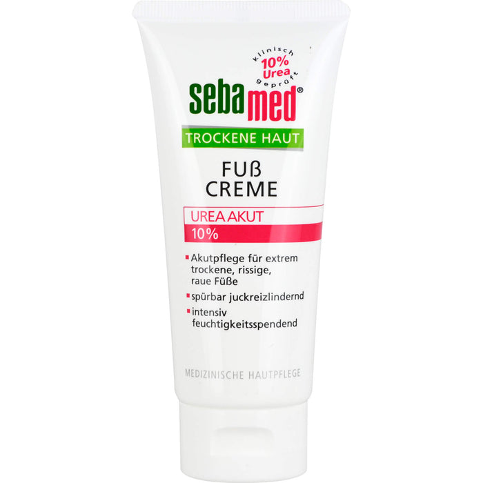 Sebamed Trockene Haut 10% Urea Akut Fußcreme, 100 ml Cream