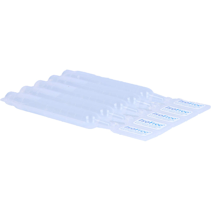IsoFree sterile isotonische Kochsalzlösung zur Nasenreinigung und Inhalation, 25 pc Pipettes à dose unique