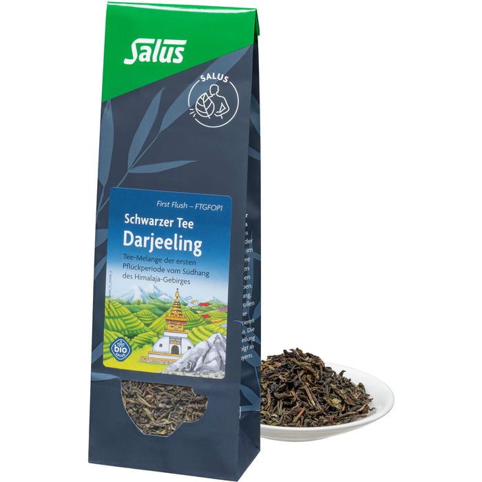 Salus Darjeeling schwarzer Tee, 75 g Thé