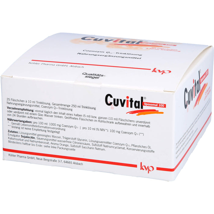 Cuvital liposomal 100 Trinklösung, 25 pc Biberons