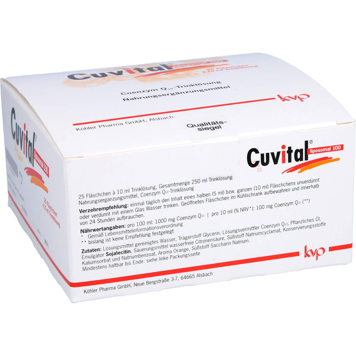 Cuvital liposomal 100 Trinklösung, 25 pc Biberons