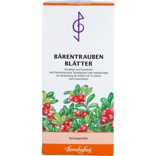 Bombastus Bärentraubenblätter Harnwegsmittel, 100 g Tee