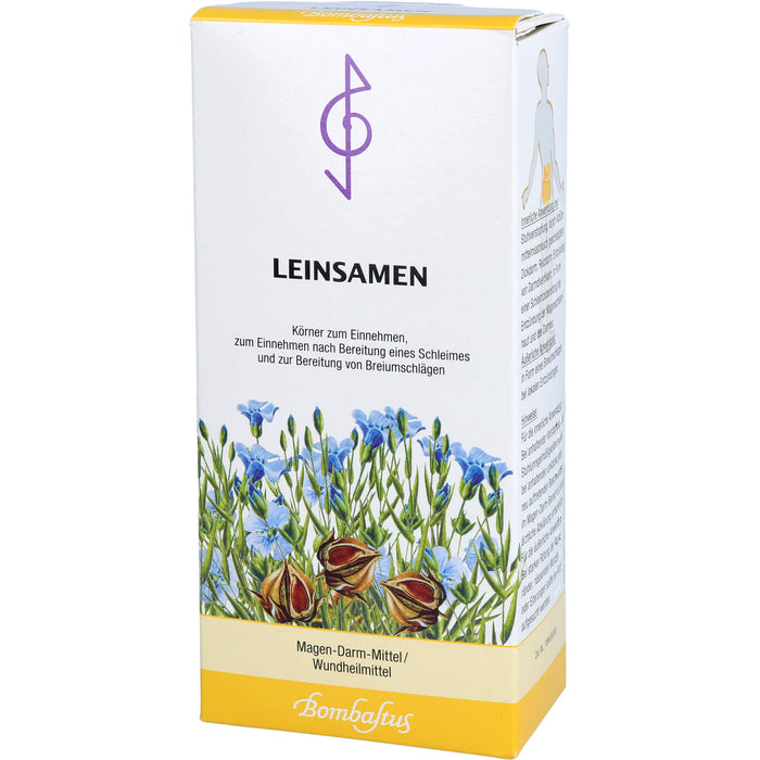 Bombastus Leinsamen Magen-Darm-Mittel und Wundheilmittel, 350 g Semences