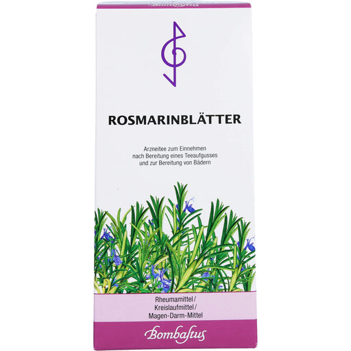 Bombastus Rosmarinblätter Rheumamittel / Kreislaufmittel / Magen-Darm-Mittel, 125 g Tee