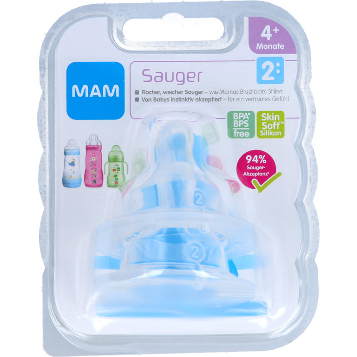 Mam Sauger Gr.2 4+, 2 St 