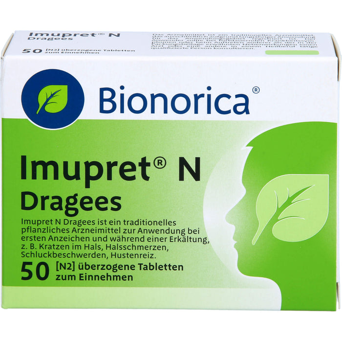 Imupret N Dragees, 50 pc Tablettes
