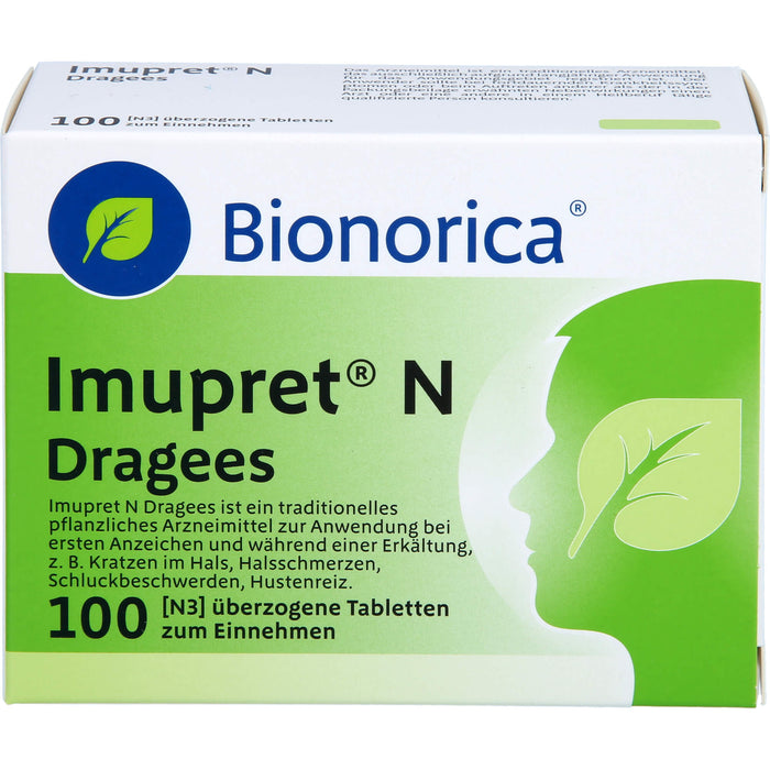 Imupret N Dragees, 100 pc Tablettes