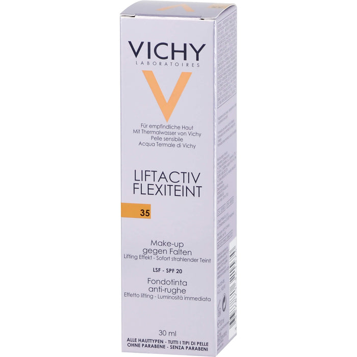 VICHY Liftactiv Flexiteint Anti-Falten Foundation 35 Sand, 30 ml Solution