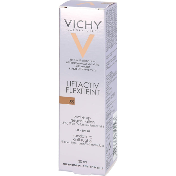 VICHY Liftactiv Flexiteint Anti-Falten Foundation 55 Bronze, 30 ml Solution