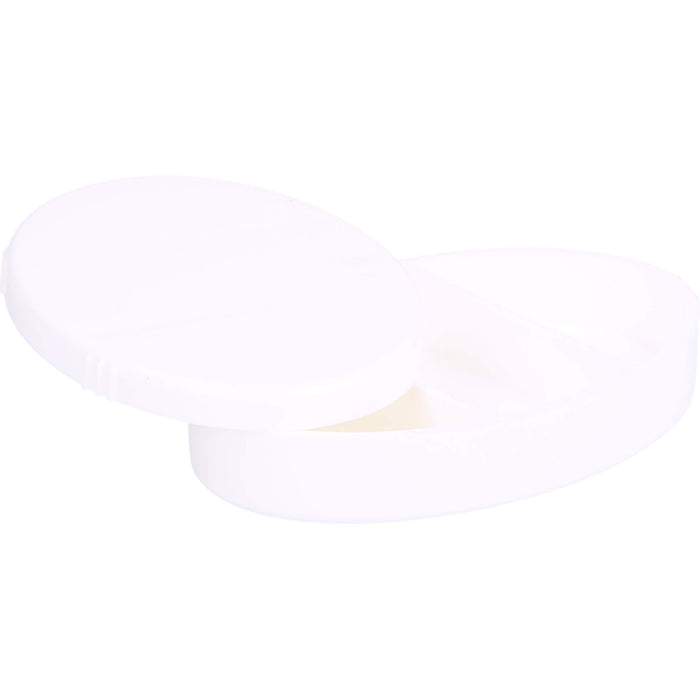 Pillendose oval Kunststoff 3 Fächer Vitalhaus, 1 St