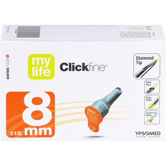 mylife Clickfine 8mm Kanülen, 100 St KAN