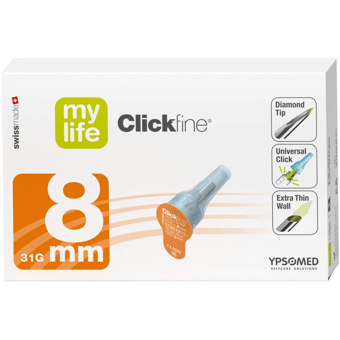 Mylife Clickfine 8mm Kanülen, 100 pc Aiguilles