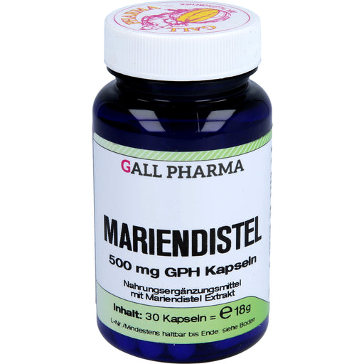 Mariendistel 500mg GPH Kapseln, 30 St KAP