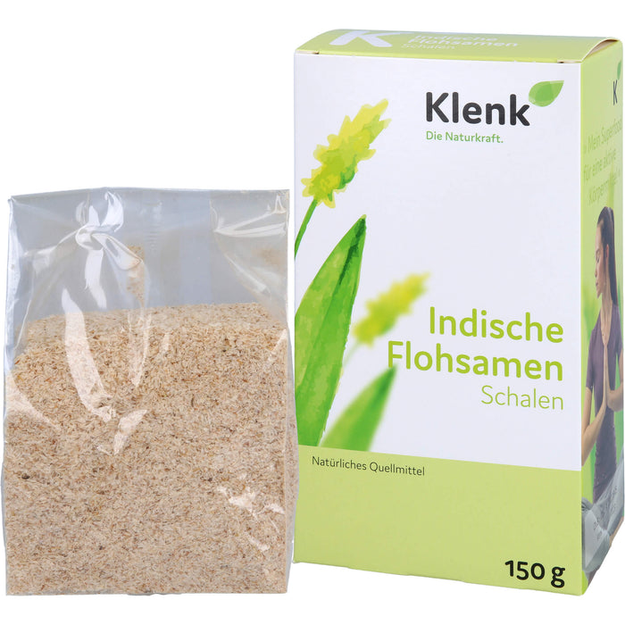 Klenk Indische Flohsamen Schalen, 150 g coquilles de graines