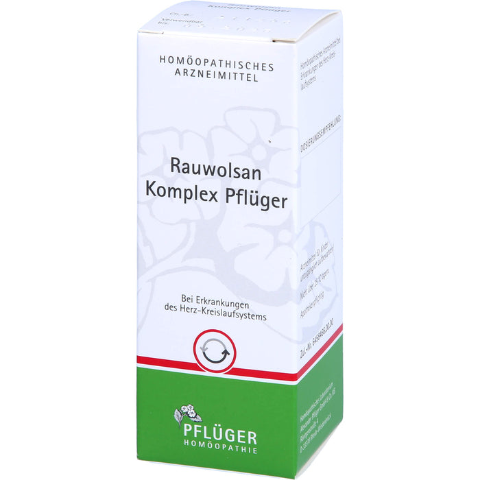 Pflüger Rauwolsan Komplex Tropfen bei Erkrankungen des Herz-Kreislaufsystems, 50 ml Solution