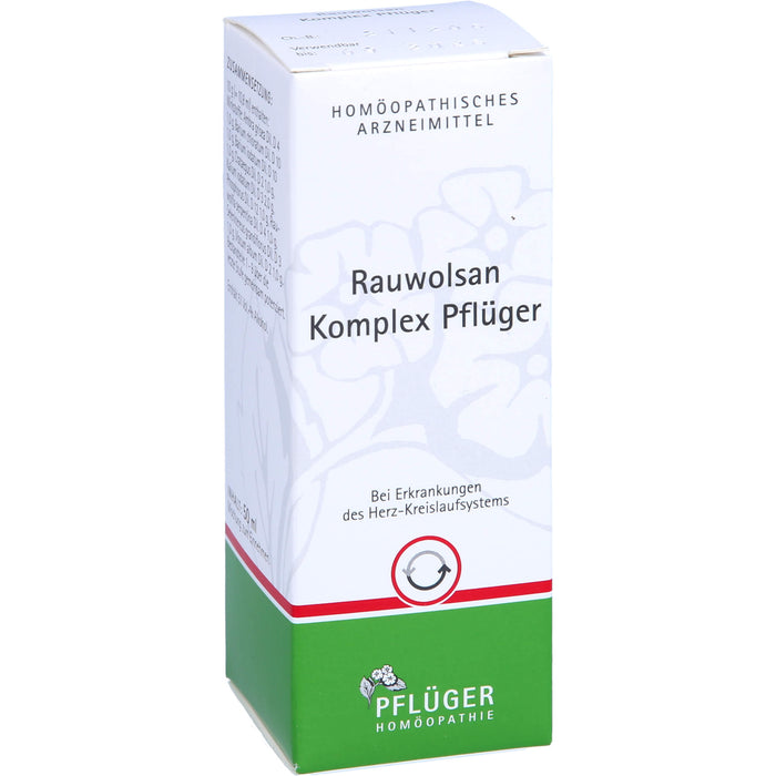 Pflüger Rauwolsan Komplex Tropfen bei Erkrankungen des Herz-Kreislaufsystems, 50 ml Solution